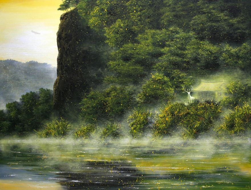 0706 꿈속의 산수展 (3)-김산作 꿈 속의 산수.jpg