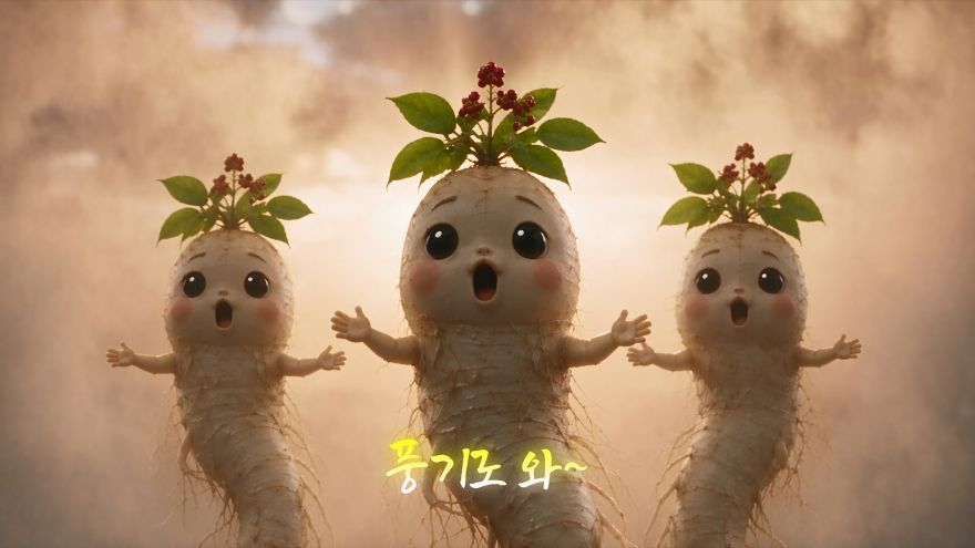 영주-2-2 “공무원들이 직접 춤췄다”…영주시 축제 패러디 영상 화제(풍기인삼축제 홍보 영상 삼이렌).jpg