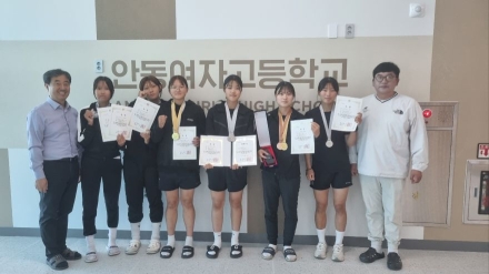 안동여고 카누부, 파로호배 전국카누대회 종합우승