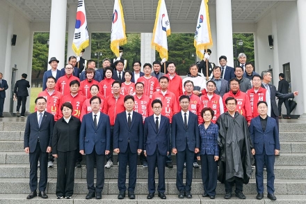 이철우, 유세 첫날 영천·포항·대구 종횡무진…‘TK 원팀’ 광폭 행보