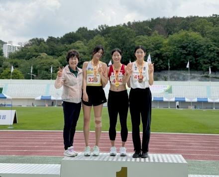 안동시청 육상단, ‘밀양아리랑 전국대회’서 메달 봇물… 트랙·필드 전천후 활약