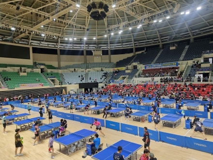 전국 탁구 동호인 안동으로 모인다… ‘제14회 안동시장배 전국오픈 탁구대회’ 개최