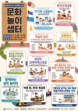 안동·예천 ‘하나의 생활권’으로 묶는다…경북도청 신도시 ‘문화놀이샘터’ 가동