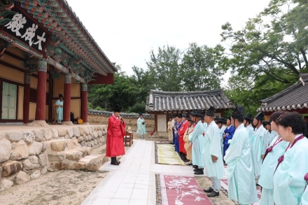 최유철 의성군수 취임 ‘고유례’ 봉행… 비안향교서 군민 안녕 기원