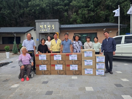 남안동농협, 집중호우 수해 농가 위해 ‘온정의 손길’ 건넸다