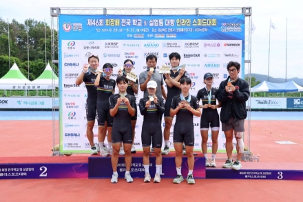 안동시청 롤러경기단, 회장배 전국대회 남녀 동반 종합우승 ‘쾌거’