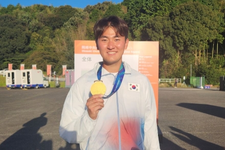김제덕, 리커브 男 단체전 금메달… 아시안게임 男 단체전 2연패
