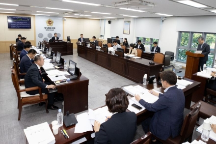 경상북도의회 문화환경위, 2025회계연도 결산 심사 착수